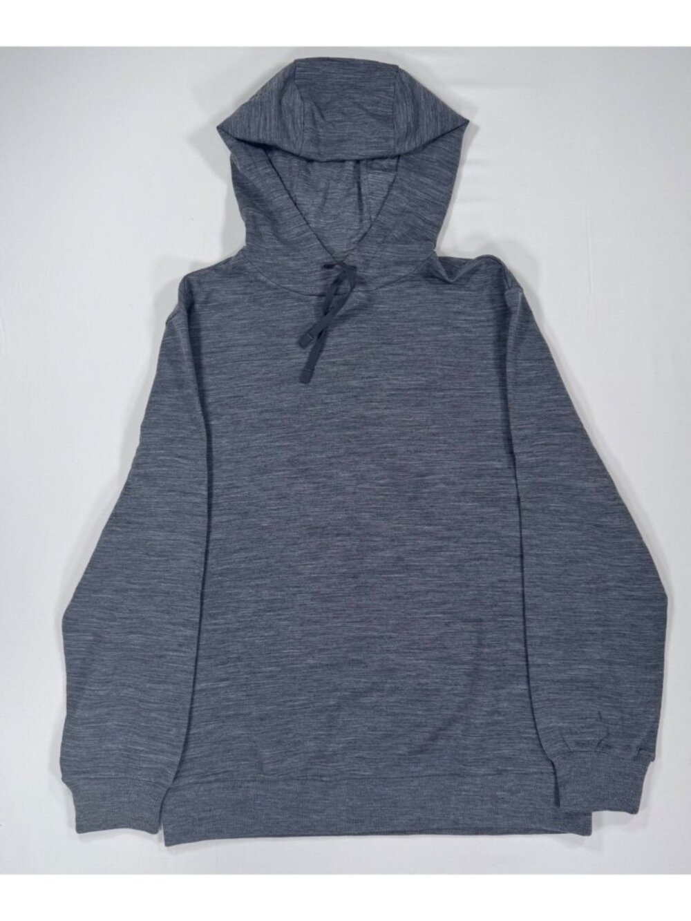 Icebreaker Women's‎ Merino Wool Pullover Hoodie Grey Heather Size M Gorpcore
